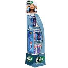 Shower Gel Cardboard Floor Display Shelf